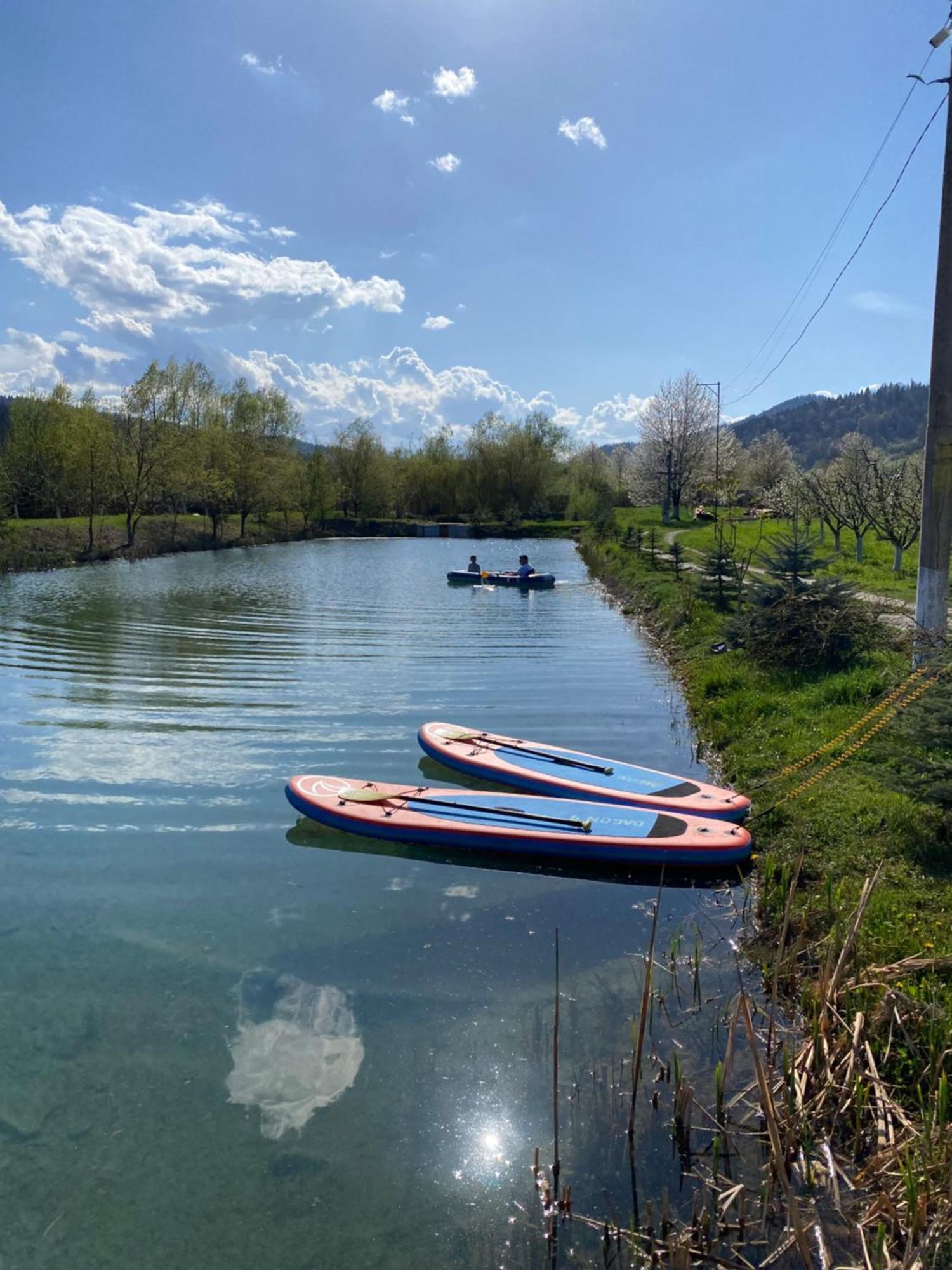 Moonlake Chalet Gainesti 外观 照片