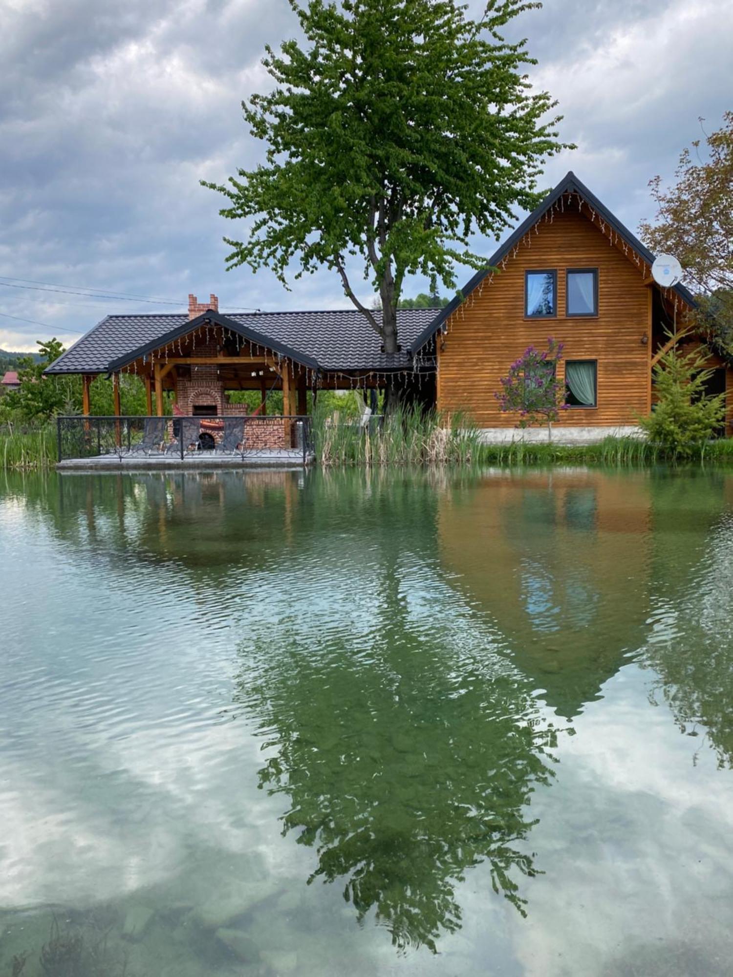 Moonlake Chalet Gainesti 外观 照片